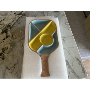 NIP Porcelain Pickleball Appetizer Dish